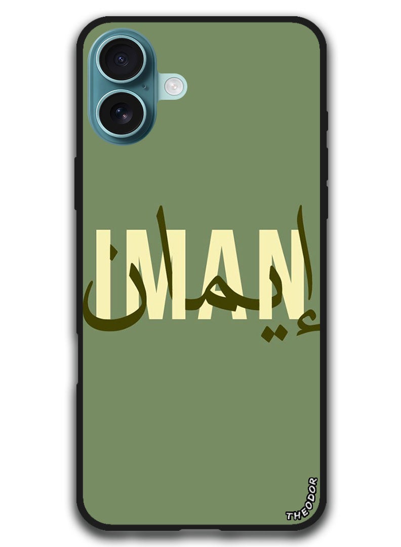 Theodor Protective Case Anti Scratch Shock Proof Bumper Cover For iPhone 16 Plus (6.7)-inch IMAN - Image 1