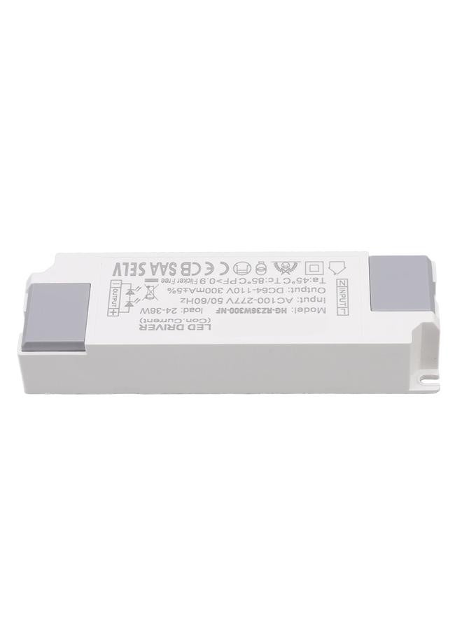 NIBEMINENT LED Driver Load Power Drive Connector Transformer for LED Lights 24‑36W 300mA Input AC100‑277V Output DC64‑110V  - Image 2