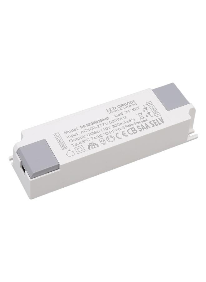 NIBEMINENT LED Driver Load Power Drive Connector Transformer for LED Lights 24‑36W 300mA Input AC100‑277V Output DC64‑110V  - Image 5