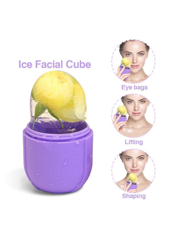 Ice Roller For Neck, Face & Eyes Massage, Reusable Facial Tool For Glowing & Tighten Skin - Image 4