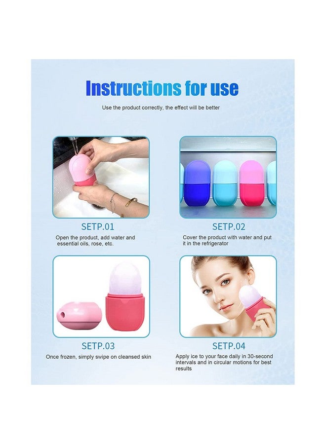 Ice Roller For Neck, Face & Eyes Massage, Reusable Facial Tool For Glowing & Tighten Skin - Image 5