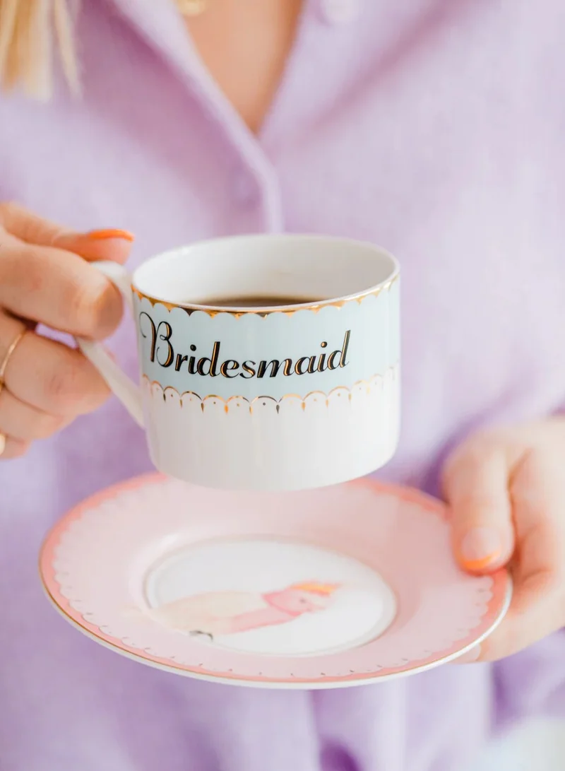 ايفون الين Teacup & Saucer Bridesmaid
