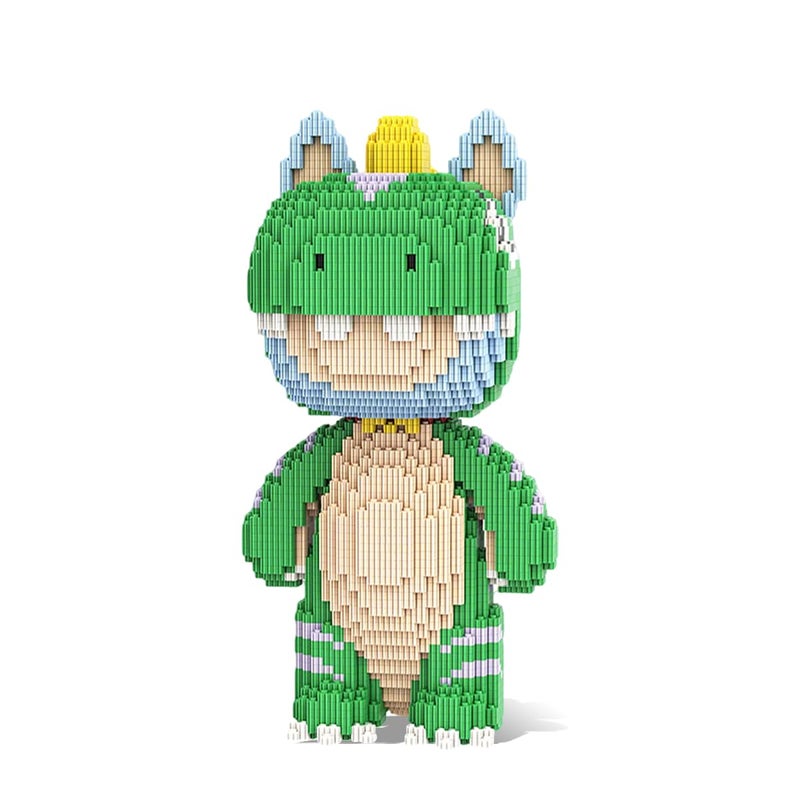 DAHONPA Creative Dragon Horse Micro Building Blocks Set 3900 Pieces Gift for Adults and Kids - Image 3