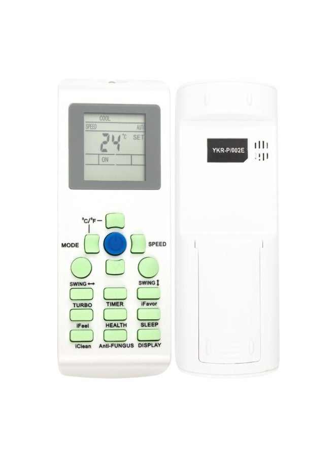 NIBEMINENT Compatible Remote Control for AUX Air Conditioner YKR-P/002E 