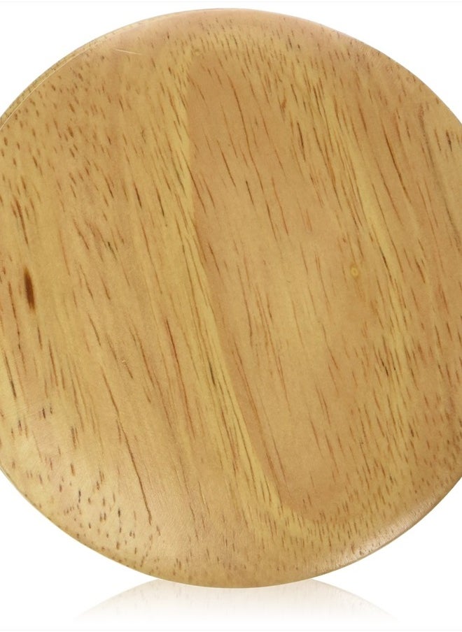 Kingsley Natural Wood Shave Shaving Bowl with Lid  - Image 1