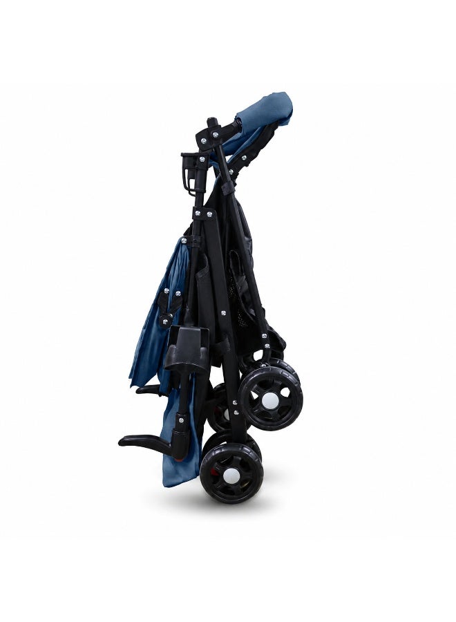 TOTOJOY Baby Stroller  One-Hand Foldable Travel Baby Stroller with Adjustable Handle and Backrest, Easy Car Trunk Storage Lightweight Pocket Stroller for Toddler, Ideal for Shopping and Walking - Image 2