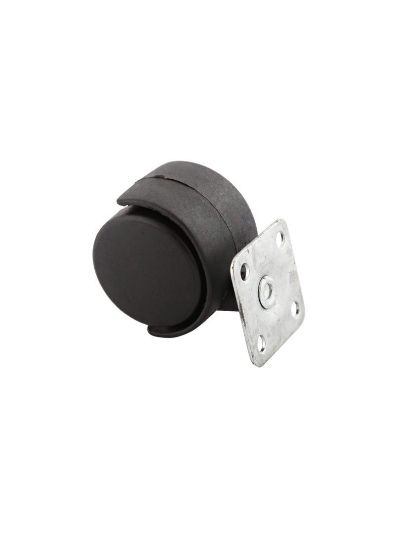 Caster Wheel Twin Plastic with Plate (set of 4PCS) - Image 2