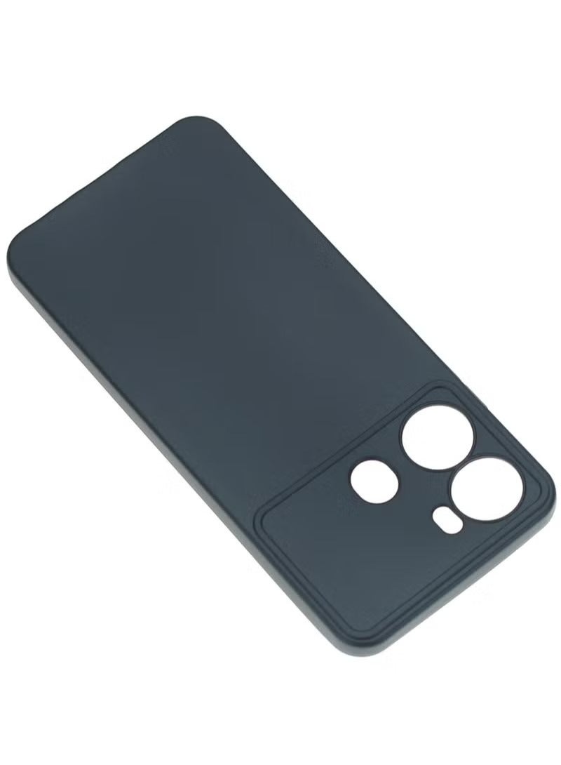 Ocean Itel P40/P662L Case,Slim Fit Soft Flexible TPU Matte Finish Coating Protective Cover，Raised Full Camera Protectio Phone Case for Itel P40/P662L, Black - Image 3