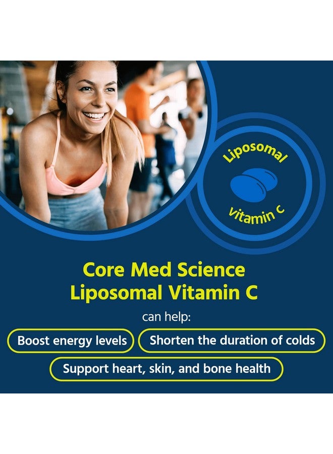 Core Med Science Liposomal Vitamin C 1000mg by Core Med Science, 90 Softgels - Non-GMO Natural Liposomal Vitamin C Supplement That Promotes Healthy Skin - Immune System Booster for Adults, Supports Collagen Formation - Image 2