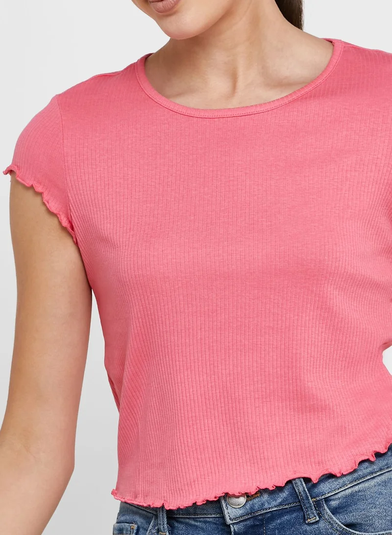 VERO MODA Ribbed Top (Pack Of 2)