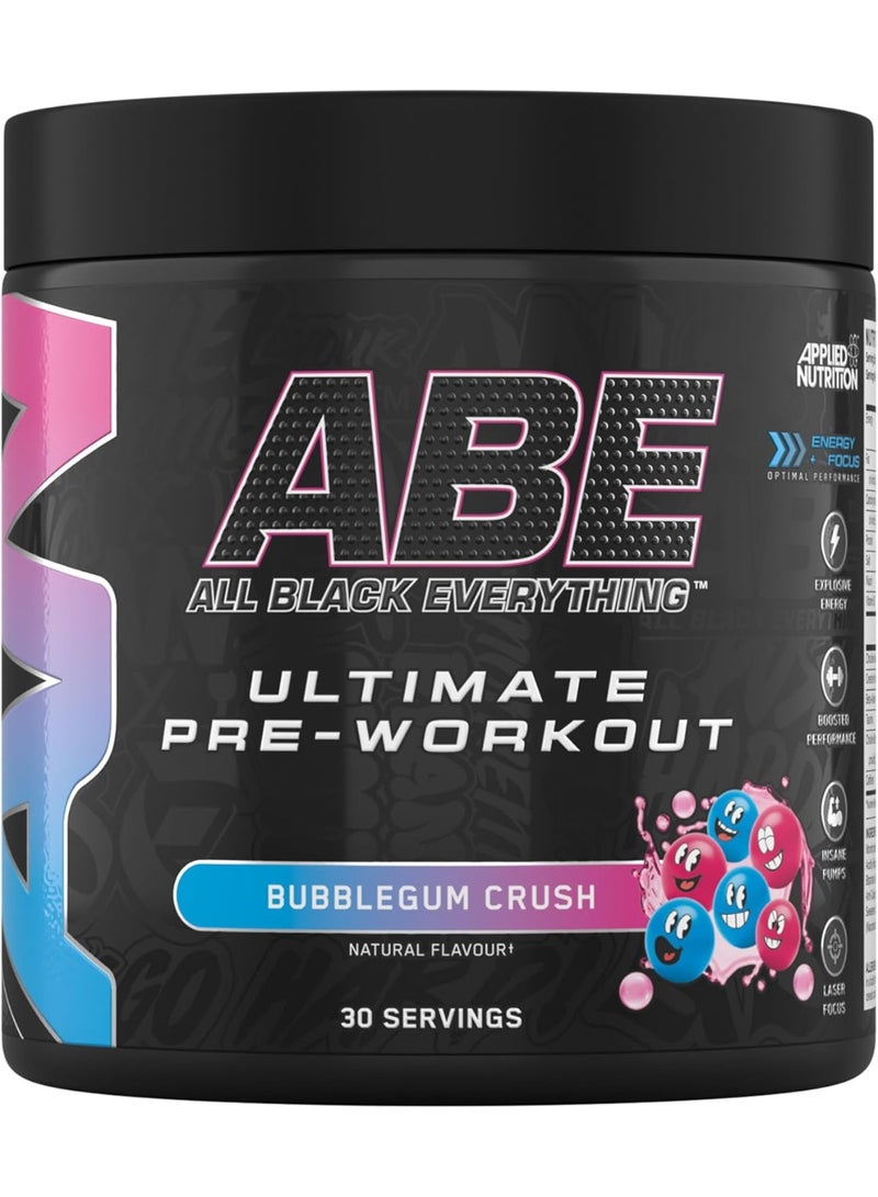 أبلايد نيوتريشن مكمل غذائي قبل التمرين من Applied Nutrition ABE Powder (375 جم - 30 حصة) (مسحوق الفقاعات) - Image 1