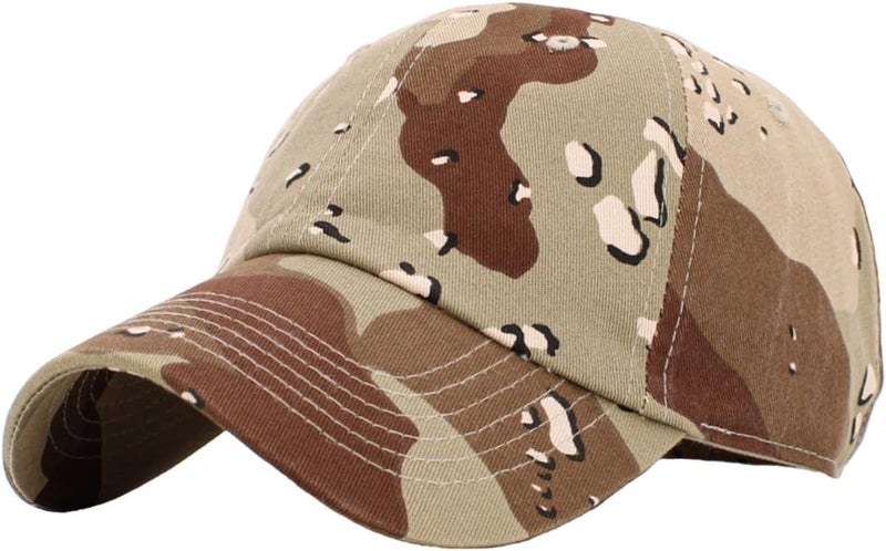 KBETHOS Classic Unisex Cotton Adjustable Low Crown Baseball Cap – Plain Dad Hat - Image 1