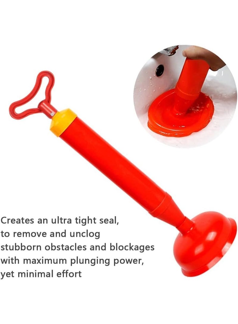 Emerald One Shot High Pressure Toilet Air Plunger – Toilet Cleaner & Powerful Unblocker, Easy to Clean & Store – Instant Solution for Sink Drains & Clogged Toilets - Image 3