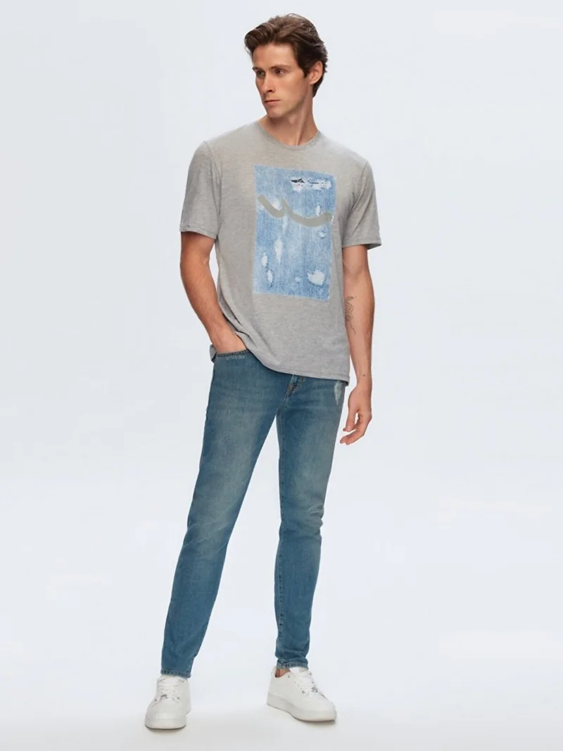 Diego x Y Skinny Leg Mid Waist Jeans
