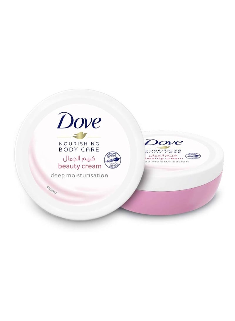 DOVE Nourishing Body Cream with a lightweight, nourishing formula, Beauty cream, for soft smooth skin, - Image 1