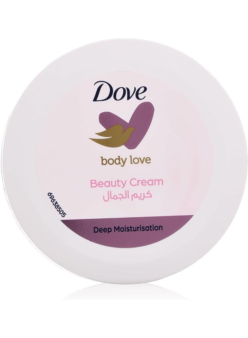 DOVE Nourishing Body Cream with a lightweight, nourishing formula, Beauty cream, for soft smooth skin, - Image 2