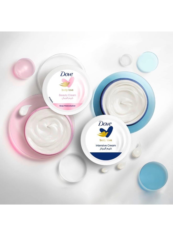 DOVE Nourishing Body Cream with a lightweight, nourishing formula, Beauty cream, for soft smooth skin, - Image 5