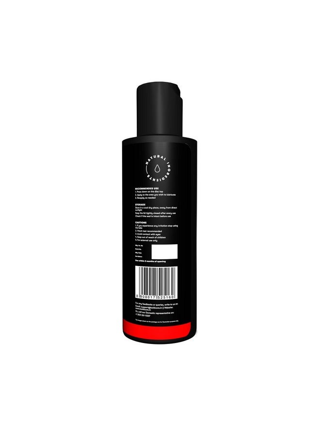 Bold Care Vibe - Natural Personal Lubricant For Men And Women - Premium Strawberry Flavour - Water Based Lube - Skin Friendly, Silicone And Paraben Free - No Side Effects - 100 Ml  - Image 3