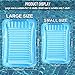 SLLAK Inflatable Pool Floats Boat for Adults Blow Up Tanning Pool Raft Sun Tan Tub with Inflatable Pillow for Family Outdoor Garden Backyard Summer Water Party 14 Year Old SmallBlue - Image 4