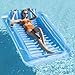SLLAK Inflatable Pool Floats Boat for Adults Blow Up Tanning Pool Raft Sun Tan Tub with Inflatable Pillow for Family Outdoor Garden Backyard Summer Water Party 14 Year Old SmallBlue - Image 3