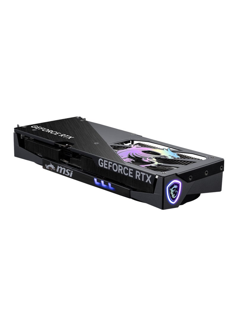 إم اس أي GeForce RTX 5060 Ti 16GB GAMING TRIO OC Graphics Card, 4608 CUDA Cores, 2.52 GHz Boost Clock, 16GB GDDR7, 28 Gbps Memory, Tri-Frozr 4 Cooling, 1x 16-pin Connector, RGB Lighting, 3x DisplayPort 2.1, 1x HDMI 2.1, 8K Support, 180W TDP, Black | G506T-16GTC  - Image 3
