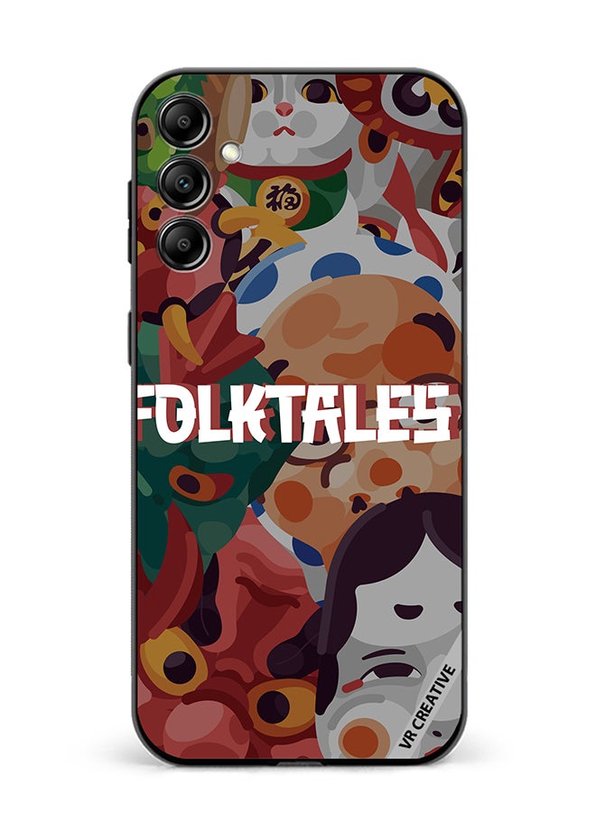 VR CREATIVE Protective Case Cover For Samsung Galaxy A15 5G/A15 Japanese Folk Tales Design Multicolour - Image 1