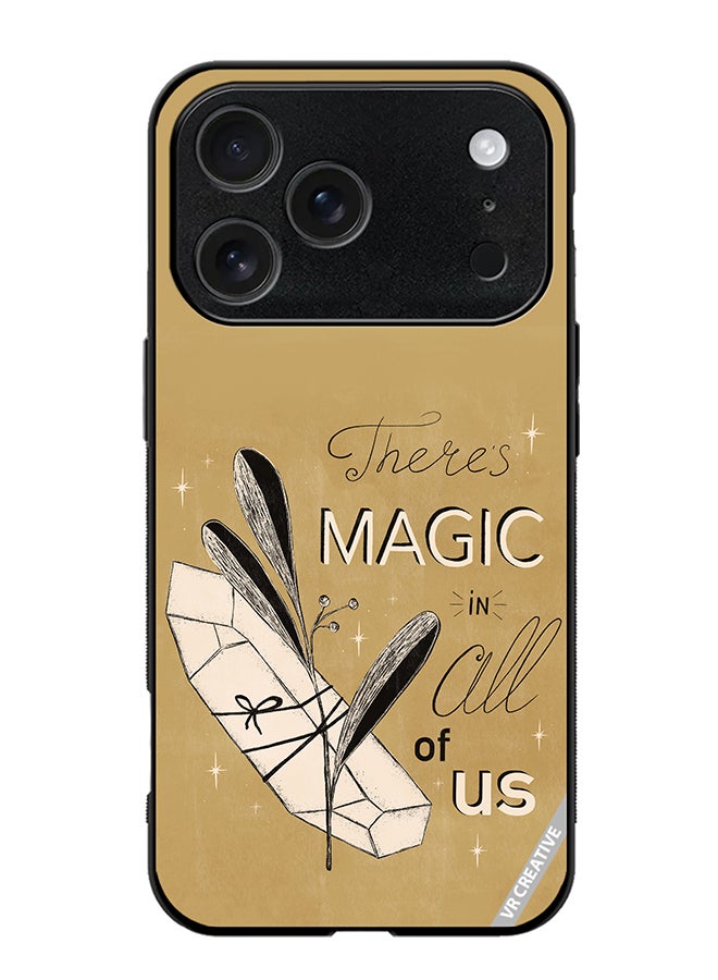 VR CREATIVE Protective Case Cover For Apple iPhone 17 Pro Max Magic In All Of Us Design Multicolour