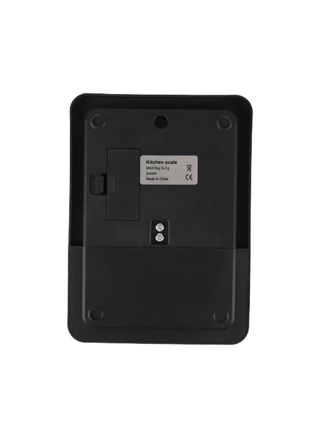 ميزان مطبخ إلكتروني رقمي 5 كجم – شاشة LCD – دقة عالية 1 جم - Image 4