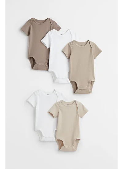 H&M 5-pack cotton bodysuits