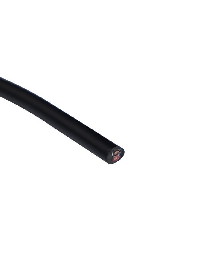 Generic - Positive UL2464 Two-core Power Cord Multi-core Pure Copper American Standard Powder Sheathed Audio Cable Ul Electronic Wire-Color:Black Four Core 22awg - Image 1