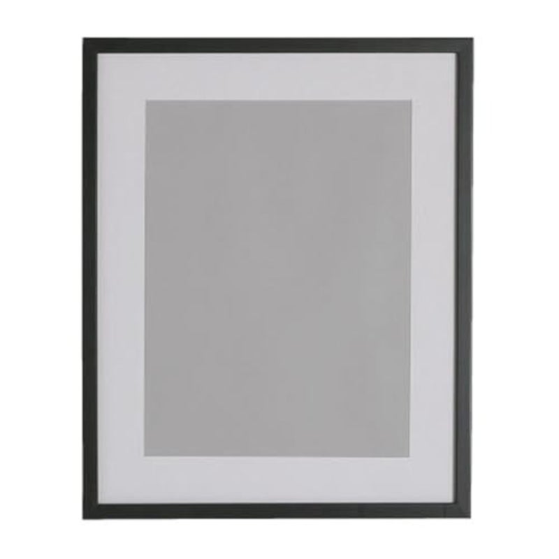 إطار، أسود، 30x40 سم، يناسب الصور بحجم A4 إذا تم استخدامه مع الحامل. يعمل التركيب على تحسين الصورة ويجعل التأطير سهلاً. - Image 1