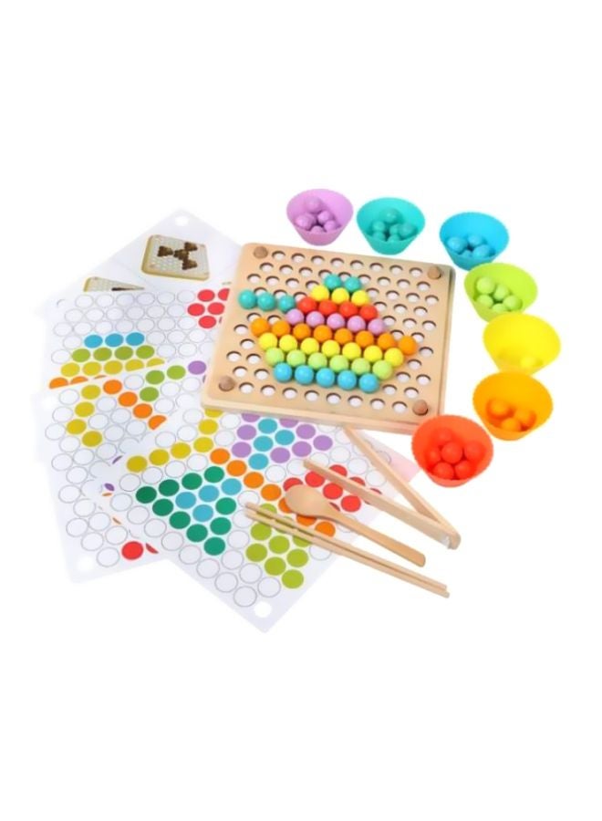 Colourful Beads Mathematics And Counting Toy YPC1504 - Image 1
