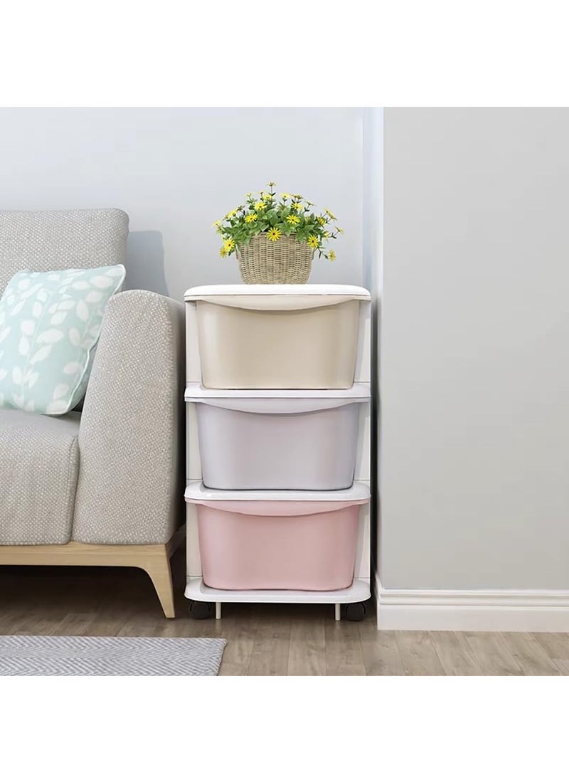 SKY-TOUCH Drawer Containers Storage 5 Layer Sundries Organizer, Storage Cabinet Drawer storage Dresser Organizer: Multipurpose Clothing Storage Rack for Kitchen, Bedroom, Sitting Room, and Bathroom  - Image 4