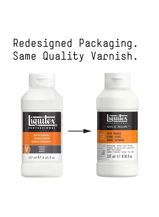 Liquitex Satin Varnish Satin 8 Fl Oz Pack Of 1 8208  - Image 2