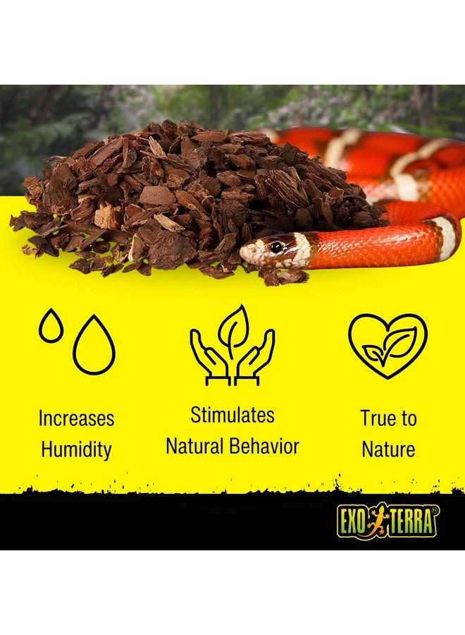 Exo Terra Forest Bark Natural Terrarium Substrate, 8 Quarts, PT2752 | 100% Natural Fir Bark for Reptiles | Hygroscopic Moisture Control | Ideal for Humidity-Loving Reptile | Encourage Digging Behavior - Image 3