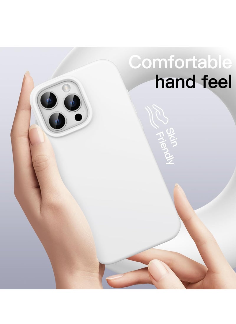 BORTONY iPhone 16 Pro Max Case Cover Silky Soft Liquid Silicone iPhone 16 Pro Max Cover inside Microfiber Lining  Anti-Scratch Shockproof Protective Cover For Apple iPhone 16 Pro Max  - Image 2