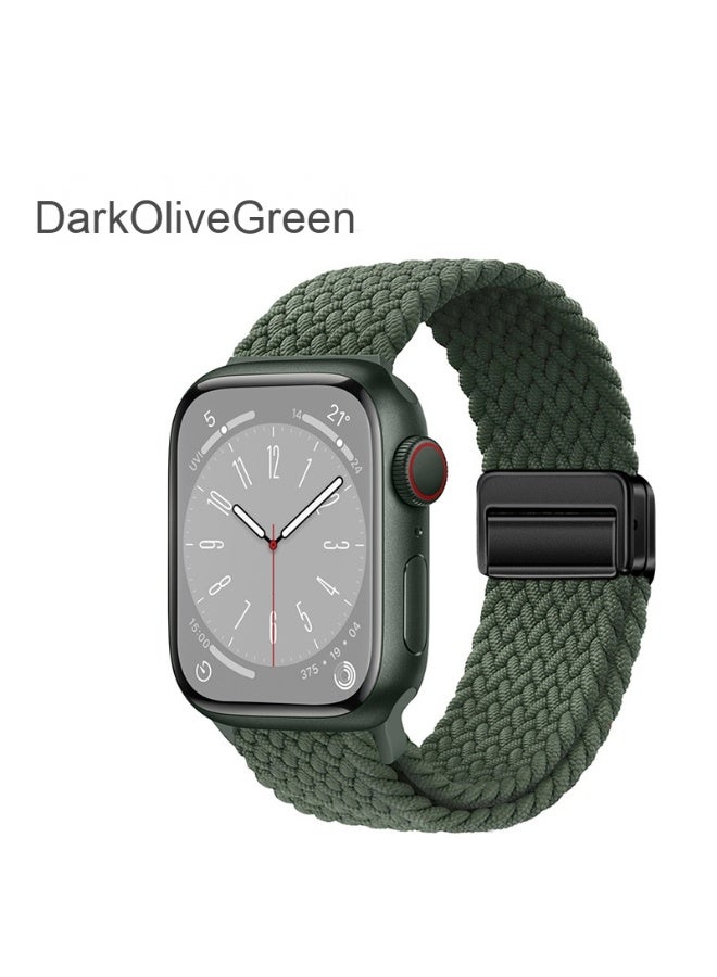 Anna Breathable Woven Magnetic Strap for iPhone Watch S9/S8/S7/S6/S5 - Image 2