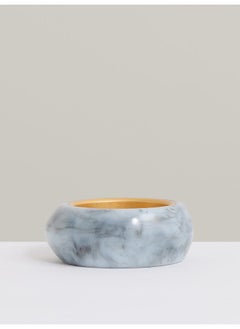 REISS Ciara: Curve Marble Bangle  - Image 1
