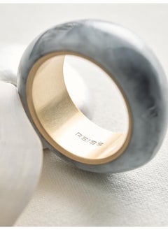 REISS Ciara: Curve Marble Bangle  - Image 2