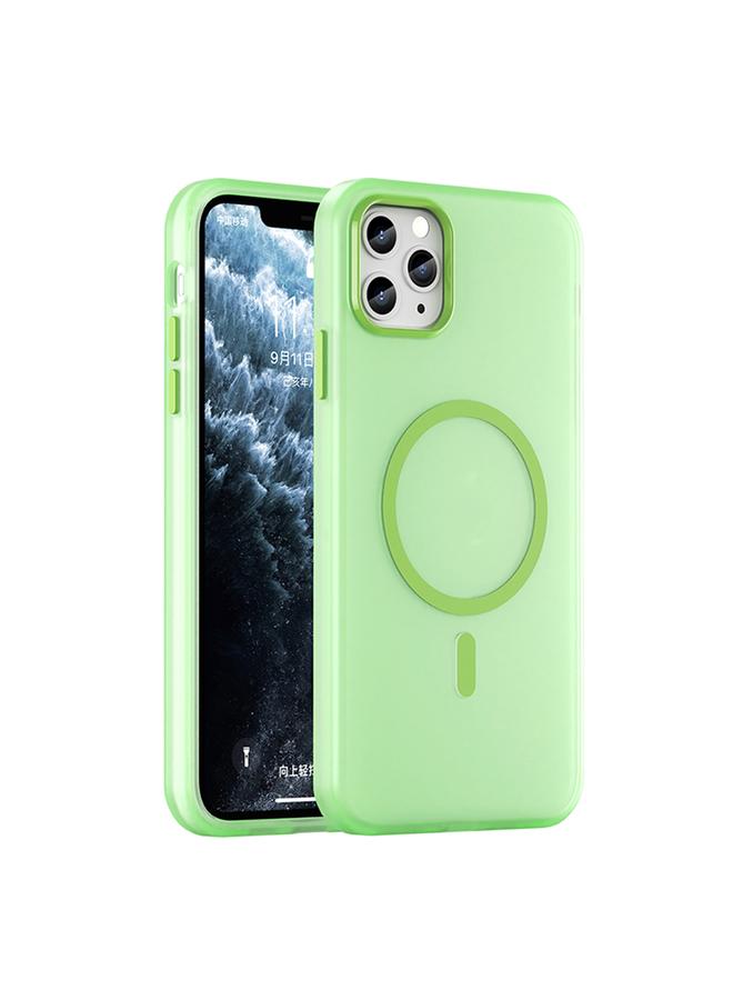 Zaboon Case For iPhone 11 Pro Max MagSafe Frosted Translucent TPU + PC Full Coverage Phone Case - Image 1