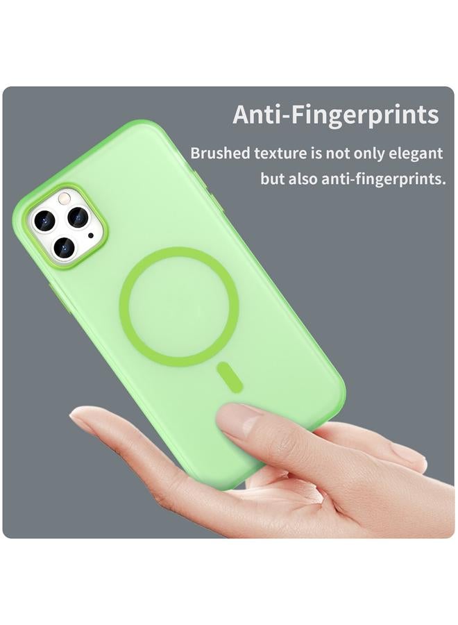 Zaboon Case For iPhone 11 Pro Max MagSafe Frosted Translucent TPU + PC Full Coverage Phone Case - Image 4