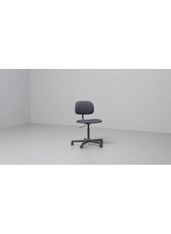erorex Swivel chair, Klovsta white/grey 