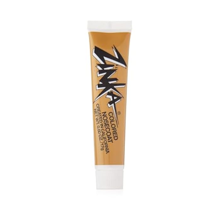 Zinka Colored Zinc Oxide Sunblock – High Zinc Formula for Nose and Face, Water & Sweat Resistant, Flesh - Image 1