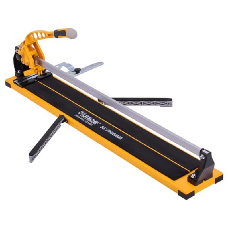 Hoteche 36"/900Mm Heavy Duty Tile Cutter, Top Professional Tile Cutter for Parallel and Angled 0°-60° Cuts, 16Mm Cutting Depth - Image 1