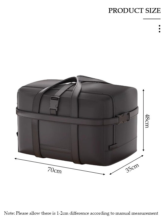 DUNISO Heavy-Duty Storage Bags With Zippers, Extra Large Durable Clothes Blanket Organizer Totes For Moving, Waterproof Laundry Bags With Reinforced Handles, Space-Saving Foldable Storage Pouch For Home, Travel, Dorm - Image 2