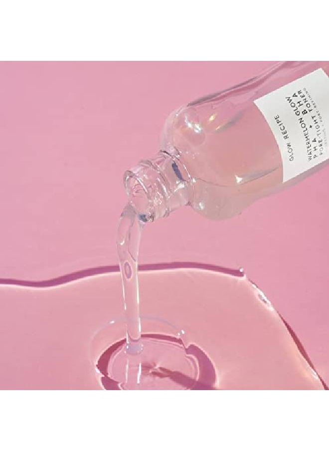 GLOW RECIPE - Mini Watermelon Glow Bha + Pha Poretight Facial Toner Mild Exfoliating Toner With Hyaluronic Acid Cactus Water Soothing Cucumber + Tea Tea Extract Travelsize (40Ml) - Image 1