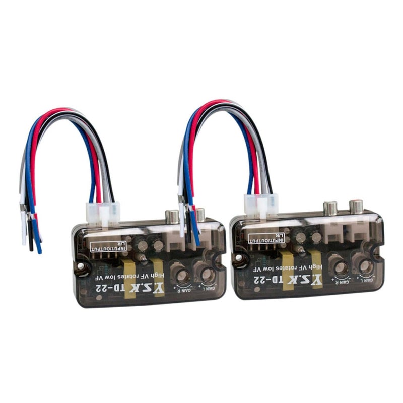 Homoyoyo Car Audio Line Output Converter with High to Low Frequency Delay for Enhanced Sound Quality - Image 2