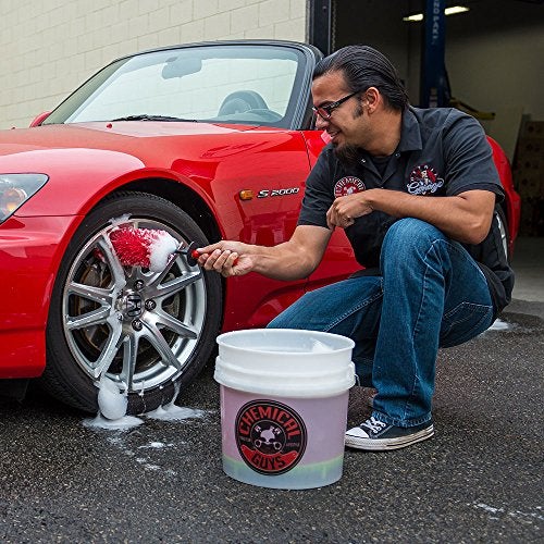 Chemical Guys ACC608 1 Pack Red Rocket Detailing Brush - Image 5