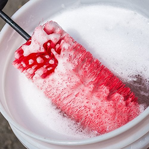 Chemical Guys ACC608 1 Pack Red Rocket Detailing Brush - Image 4