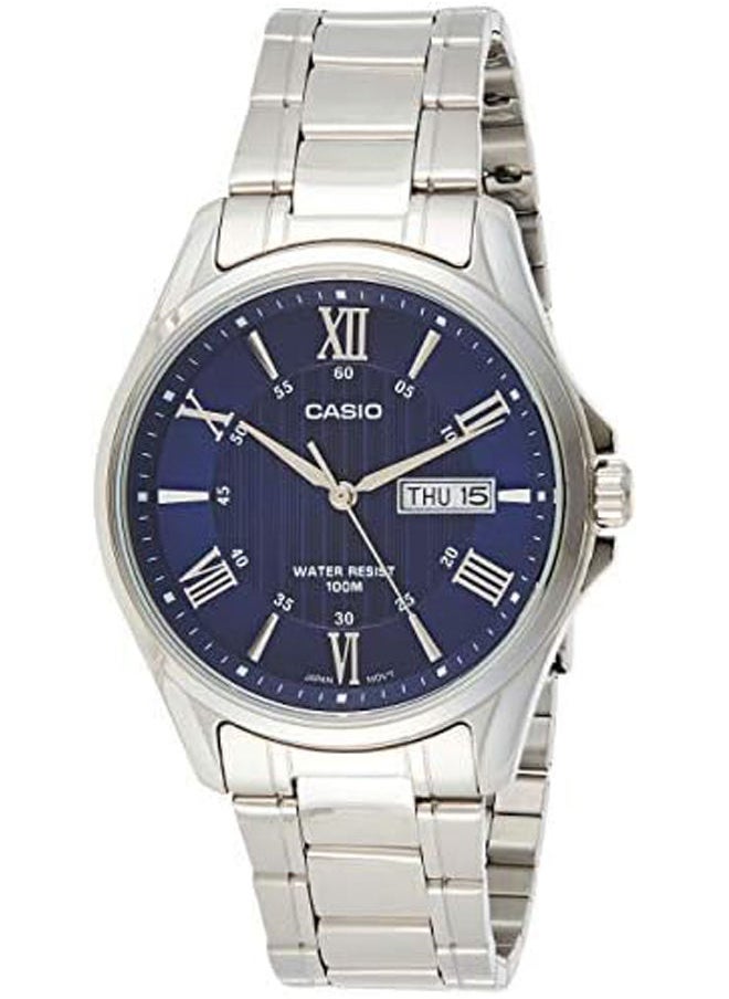 CASIO Stainless Steel Analog Watch MTP-1384D-2AVDF  - Image 1